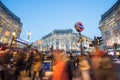 LONDON, ENGLAND Ã¢â¬â DECEMBER 30, 2014: Oxford street on sale sea